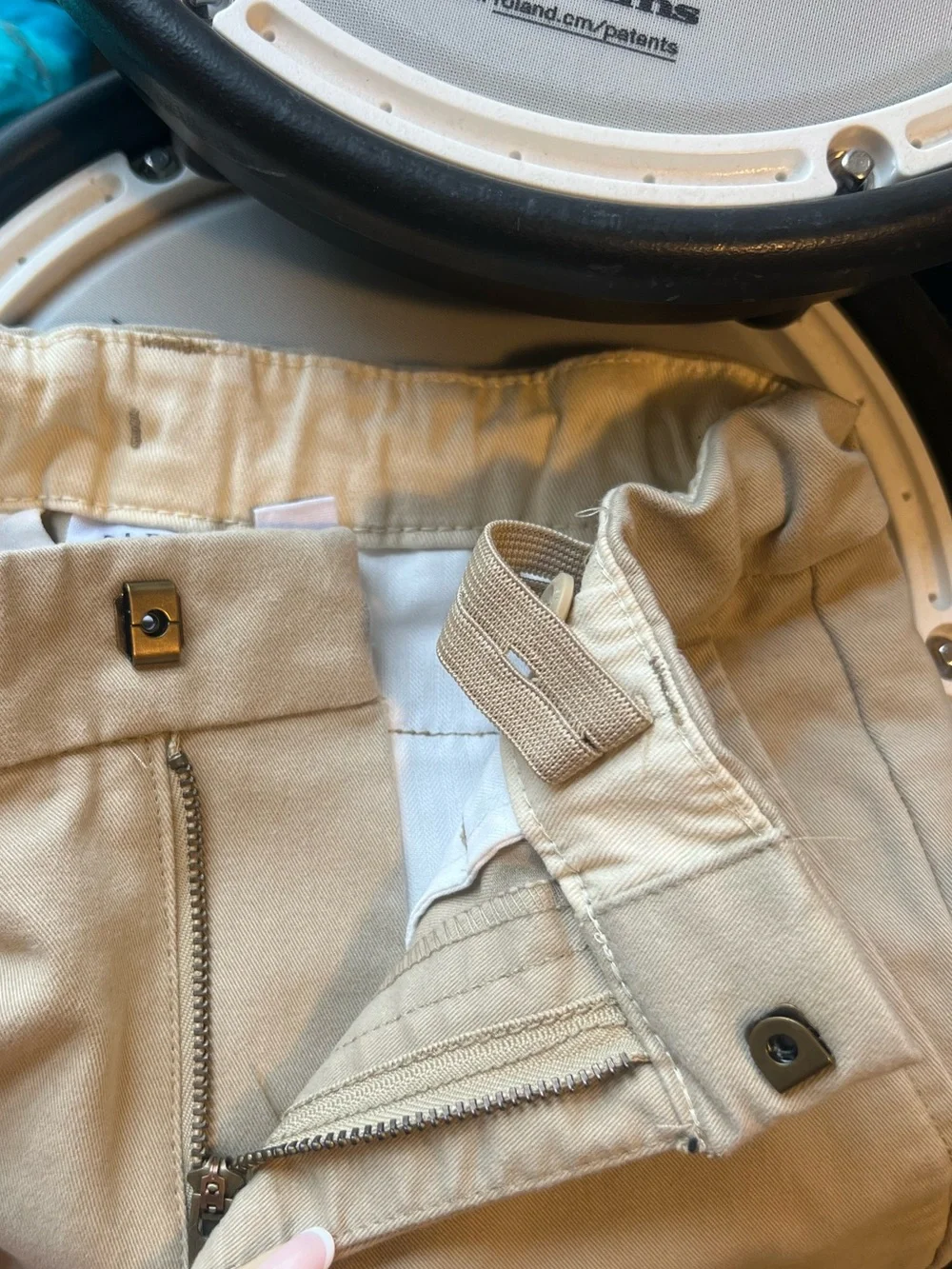 GAP Kids Khaki Straight-Leg Chinos